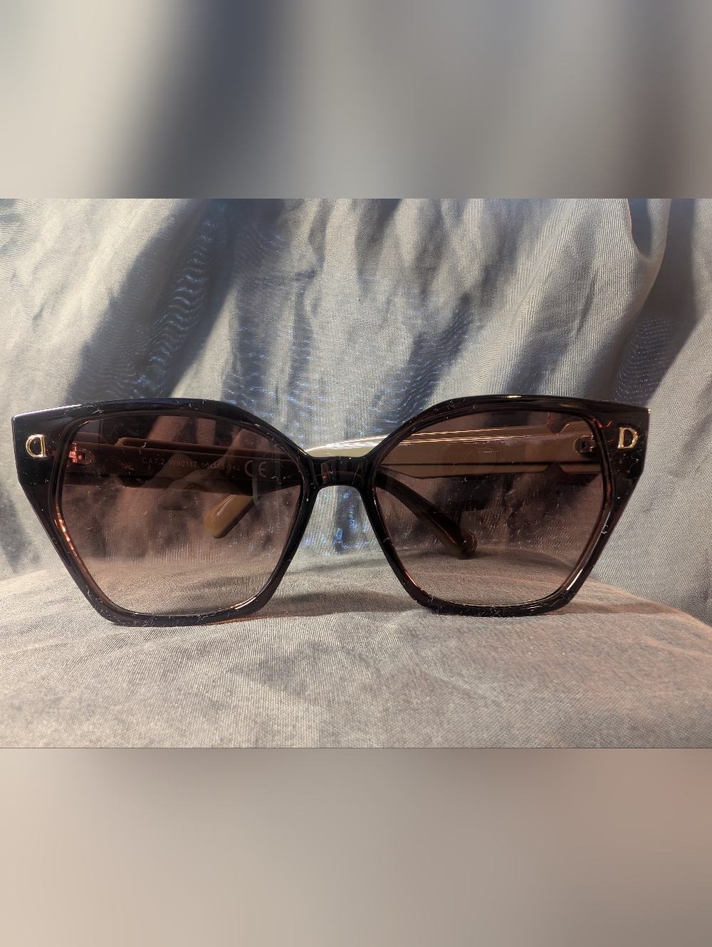 Women's Cat-Eye Sunglasses - Brown Frame & Brown Lens